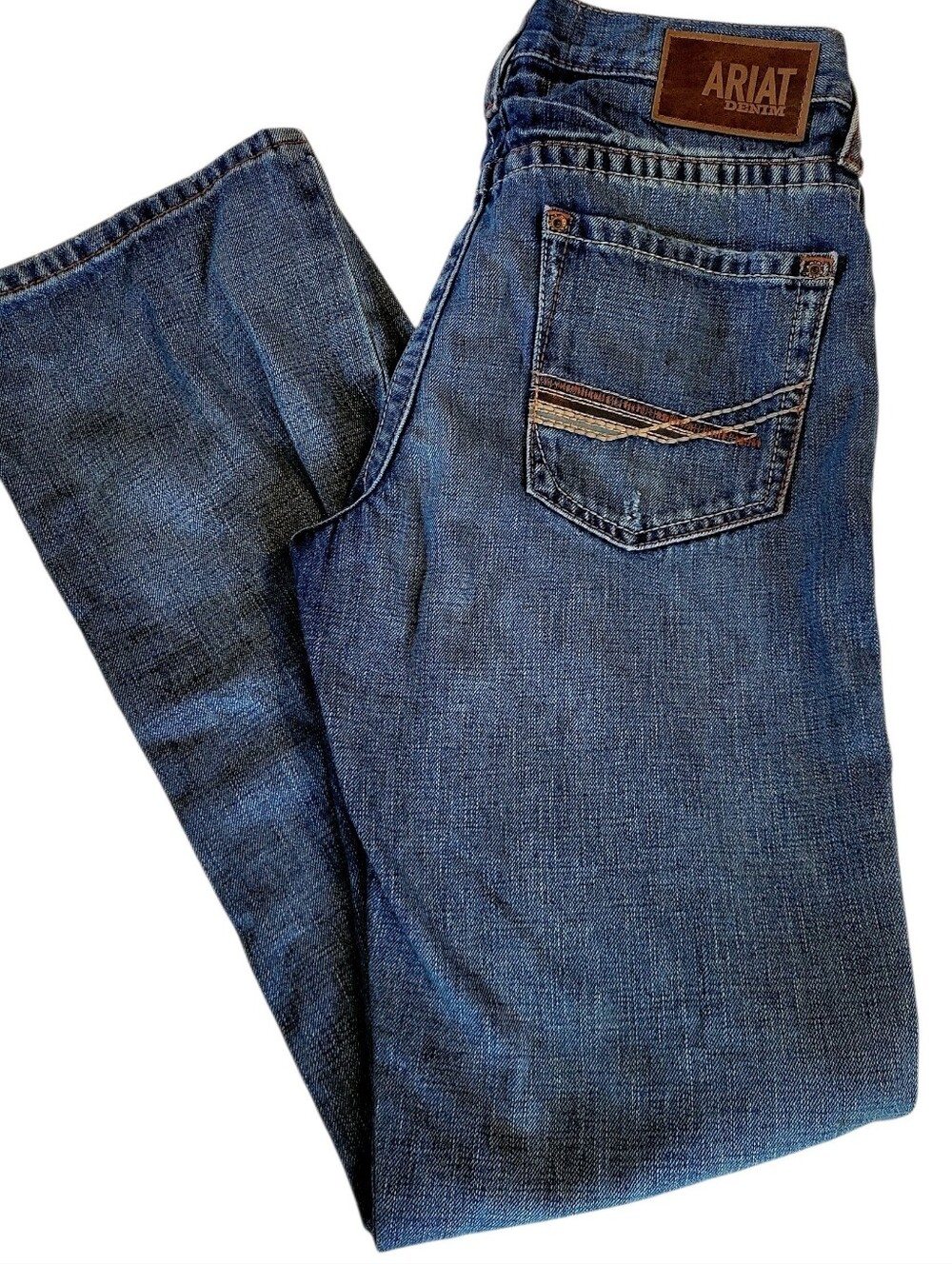 Ariat M4 Authentic Boot Jeans Mens‎ 31X34 Dark Wash Denim Low Rise
